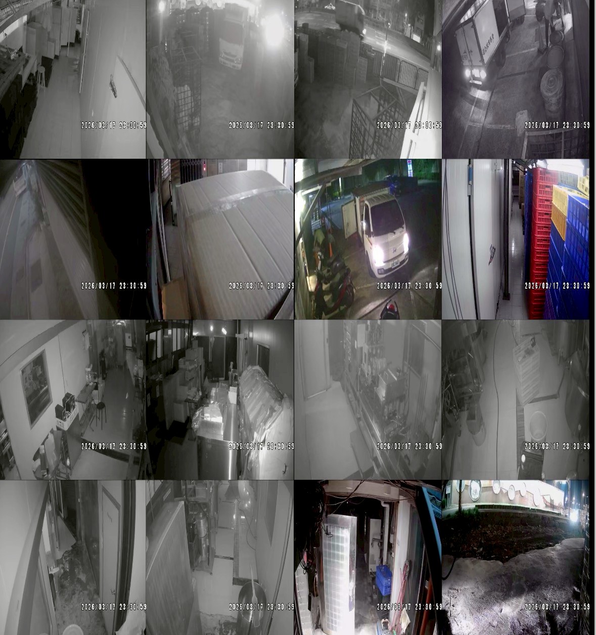 食品加工工廠全區監控